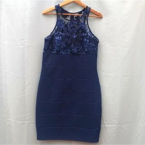 Fancy blue dress 